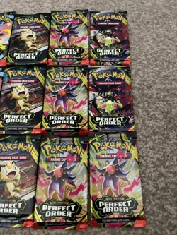 Pokemon TCG Perfect Order Booster Packs X12 New Sealed - Image 3