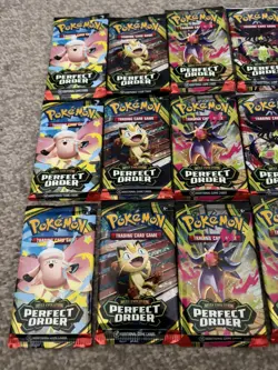 Pokemon TCG Perfect Order Booster Packs X12 New Sealed - Image 4