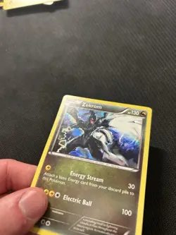 Pokemon TCG Zekrom 64/108 Roaring Skies Holo! MP Condition! See Description! - Image 3