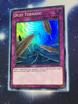 Yugioh Dust Tornado SBAD-EN043 1st Edition Super Rare NM - Image 1