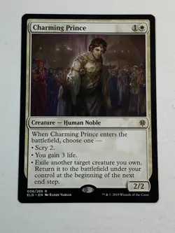 MTG - Charming Prince - Throne of Eldraine - LP/NM - Rare - Magic The Gathering - Image 2