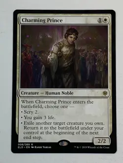 MTG - Charming Prince - Throne of Eldraine - LP/NM - Rare - Magic The Gathering - Image 3