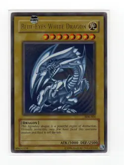 *** BLUE EYES WHITE DRAGON *** ULTRA RARE SDK-001 ORIGINAL (MP) YUGIOH! - Image 1