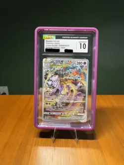 2023 Pokemon Mewtwo VSTAR GG44/GG70 Crown Zenith Galarian Gallery CGC 10 - Image 1