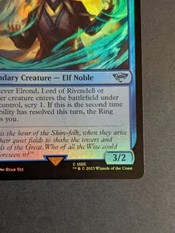 MTG - 1x Elrond Lord of Rivendell Foil Lord of the Rings: Tales of Middle Earth - Image 4