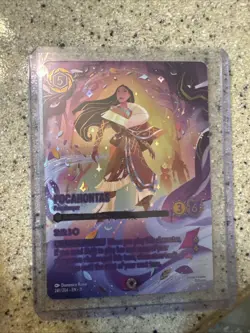 Disney Lorcana - Pocahontas - Peacekeeper - Winterspell - ICONIC - 241/204 - Image 1