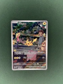 Pokemon Pikachu TCG Scarlet & Violet 151 Card 173/165 Holo - Image 1