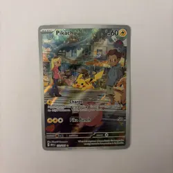 Pokemon Pikachu TCG Scarlet & Violet 151 Card 173/165 Holo - Image 1