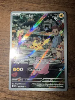 Pokemon Pikachu TCG Scarlet & Violet 151 Card 173/165 Holo - Image 1
