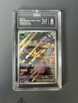 Pokemon Pikachu TCG Scarlet & Violet 151 Card 173/165 Holo Illustration Rare - Image 1