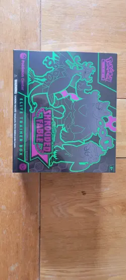 Pokemon TCG Shrouded Fable Pokemon Center Exclusive Elite Trainer Box/ETB Sealed - Image 1