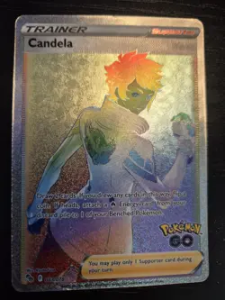Pokemon TCG Candela Pokemon Go 083/078 Holo Secret Rare - Image 1