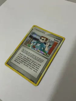 Pokemon Scott Trainer Holo Stamped Uncommon Card 84/106 EX Emerald 2005 LP - Image 2