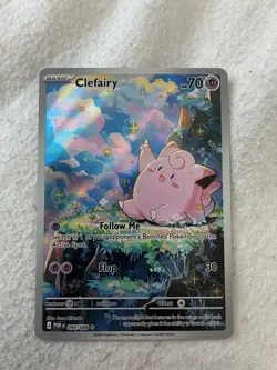 Pokemon TCG Clefairy 094/088 Illustration Rare Perfect Order - Image 1