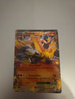 Pokemon TCG Emboar-Ex Breakpoint 14/122 Holo Holo Rare EX - Image 1
