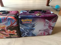 TINS ONLY Pokemon TCG Collector Chest Charizard Fall Card Storage Lunch Tin - Image 4