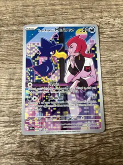 Pokemon TCG Team Rocket's Murkrow Destined Rivals 200/182 NM/Mint Condition - Image 3