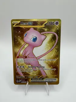 Pokemon Mew EX TCG Card 205/165Sv Scarlet & Violet 151 Series - Image 1