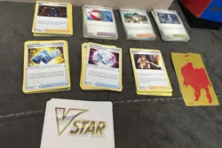 Massive 433 Pokemon Card Lot Energy,Trainers,Vstar,separators 2014-24 W/tin - Image 3
