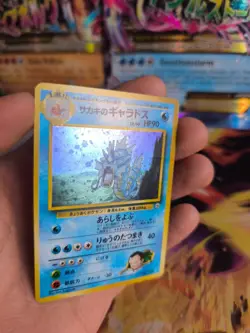 Pokemon Karte Card Giovanni's Gyarados Gym Challenge 1998 Holo Wotc japanese LP - Image 2