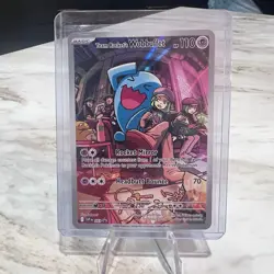 Team Rocket's Wobbuffet 203 Sv: Scarlet & Violet Promo Cards Holo - Image 1