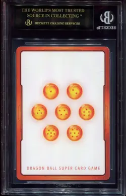 Energy Marker E01-10 Gold Alt Art BGS 10 Black Label DBS Fusion World Card - Image 2