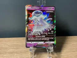 Nihilego GX Ultra Rare Holo 2017 Pokemon Card Crimson Invasion 49/111 - Image 1