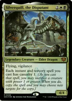 Silverquill, the Disputant FOIL 226 SOS Secrets of Strixhaven NM - Image 1