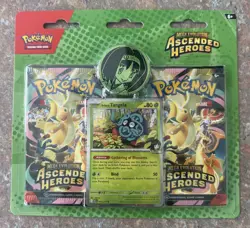 POKEMON 2PACK MEGA EVOLUTION ASCENDED HEROES Erika’s Tangela Factory Sealed - Image 1