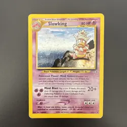 Slowking 14/111 Holo Rare Neo Genesis Pokemon Card - Image 1