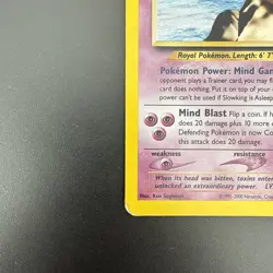 Slowking 14/111 Holo Rare Neo Genesis Pokemon Card - Image 4