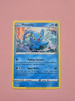 Pokemon - Manaphy - SWSH275 - Sword & Shield Promo - Holo NM - Image 1