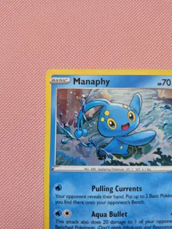 Pokemon - Manaphy - SWSH275 - Sword & Shield Promo - Holo NM - Image 2