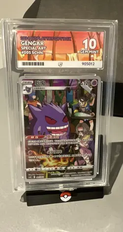 Pokemon TCG Gengar 005 display set gift box SCHN Ace 10 - Image 1