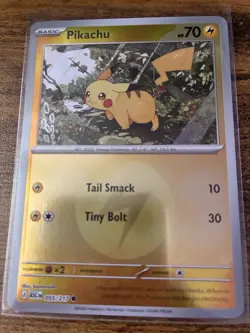 Pokemon Pikachu 055/217 Ascended Heroes Energy Symbol Pattern - Image 1