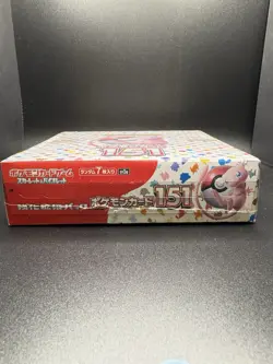 Pokemon TCG - Japanese 151 Booster Box - NEW/Factory Sealed - WITH Shrink Wrap - Image 3
