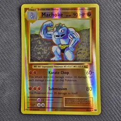 Machoke - 58/108 - Reverse Holo - XY Evolutions - Pokemon TCG - NM - Image 1