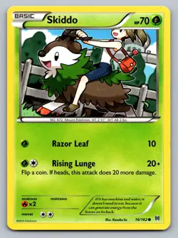 Pokemon TCG XY - BREAKthrough Skiddo 16/162 - Image 1