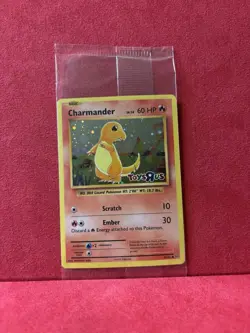 Pokemon Charmander Toys R Us Promo 9/108 SEALED XY Evolutions Holo - Image 1
