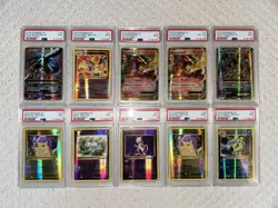 PSA Pokemon Evolutions Lot - Charizard EX, Pikachu, Mew - Base Set Reprint - Image 1
