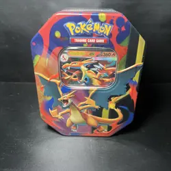 Pokemon TCG: Mega Charizard Y EX Tin - Brand New Factory Sealed - Image 1