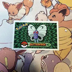 Butterfree #012 - 2022 Pokemon Indigo League Sticker Set (Peru) - Image 1
