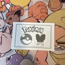 Butterfree #012 - 2022 Pokemon Indigo League Sticker Set (Peru) - Image 2