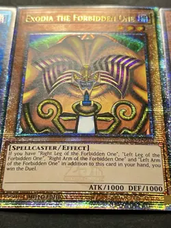 Exodia The Forbidden One | Quarter Century Secret Rare + Rainbow Dragon |YuGiOh! - Image 4