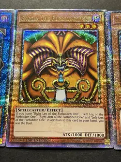 Exodia The Forbidden One | Quarter Century Secret Rare + Rainbow Dragon |YuGiOh! - Image 5