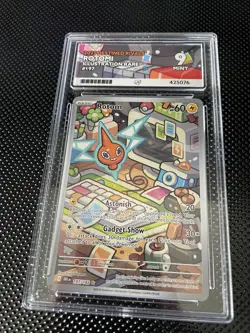 Pokemon TCG Rotom 197/182 Destined Rivals Full Art Holo Card ACE 9 - Image 2