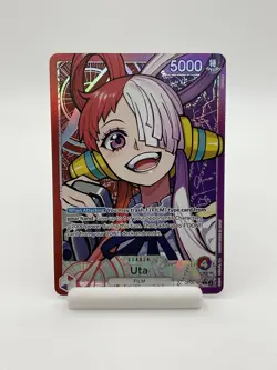 One Piece Card, Uta OP06-001 Leader Alternate Art English - Image 1