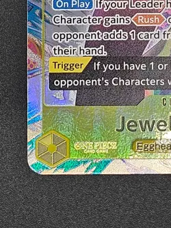 One Piece TCG Jewelry Bonney OP13-108 SR Egghead Rush Foil NM/Mint English 🔥 - Image 4