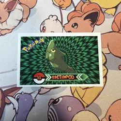 Metapod #011 - 2022 Pokemon Indigo League Sticker Set (Peru) - Image 1