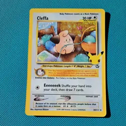 Cleffa 20/111 Celebrations: Classic Collection NM Pokemon card 25th stamped - Image 1
